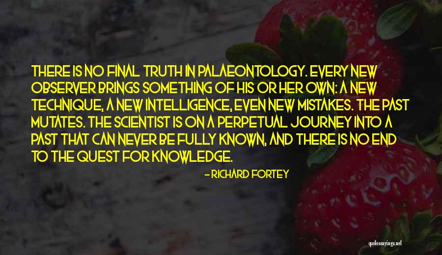 Knowledge Quest Quotes By Richard Fortey