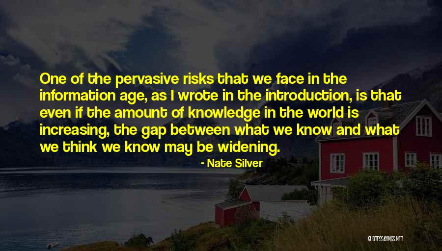 Knowledge Quotes By Nate Silver Knowledge Quotes By Nate Silver