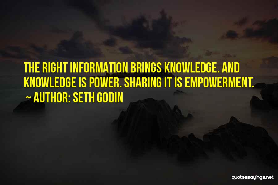 Knowledge Sharing Quotes By Seth Godin