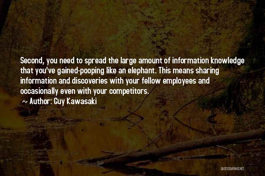 Knowledge Spread Quotes By Guy Kawasaki