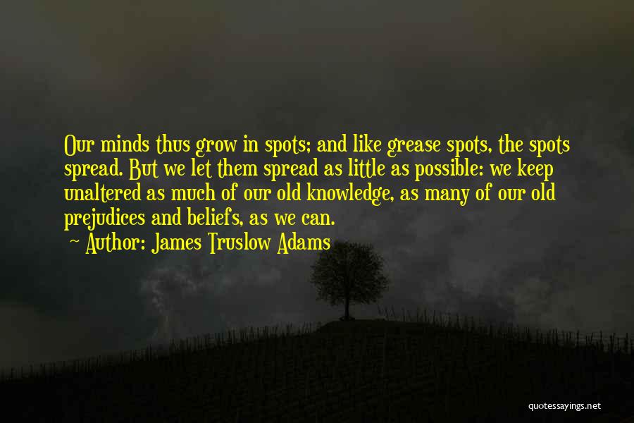 Knowledge Spread Quotes By James Truslow Adams