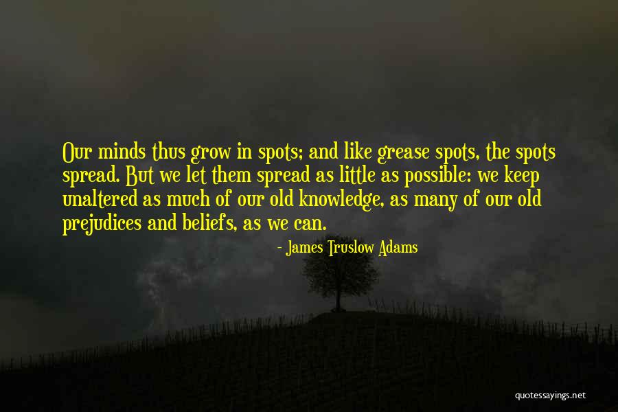 Knowledge Spread Quotes By James Truslow Adams