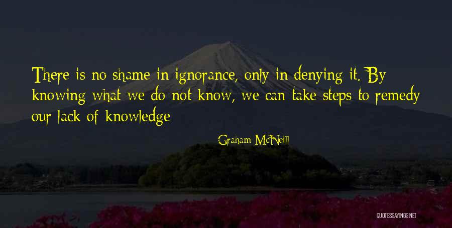 Knowledge Versus Ignorance Quotes By Graham McNeill