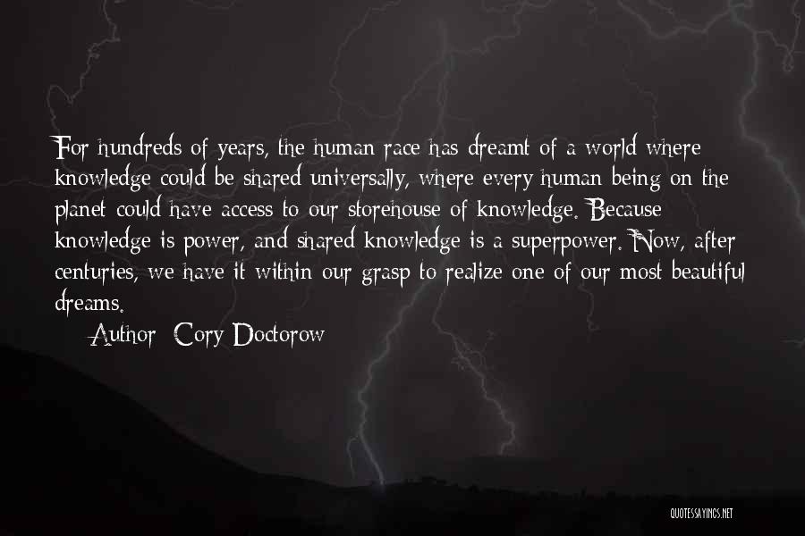 Knowledge When Shared Quotes By Cory Doctorow