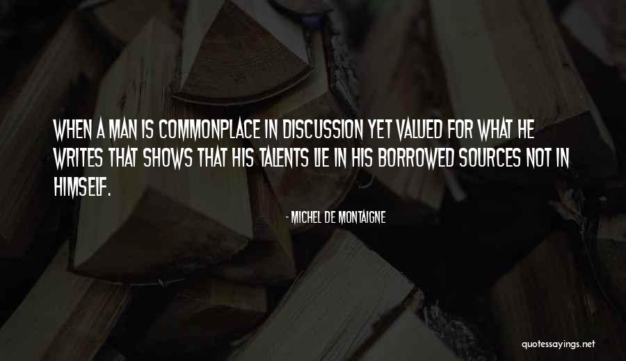 Knowlsons Quotes By Michel De Montaigne
