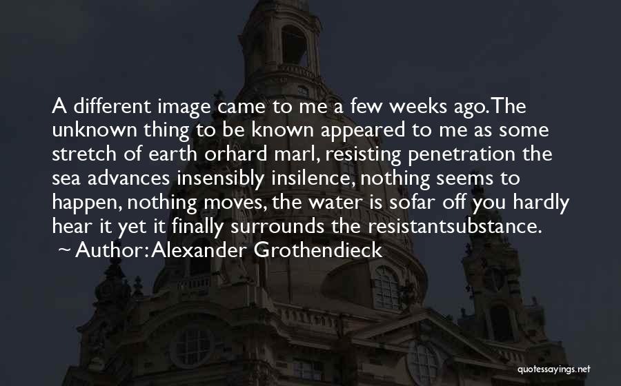 Known Unknown Quotes By Alexander Grothendieck