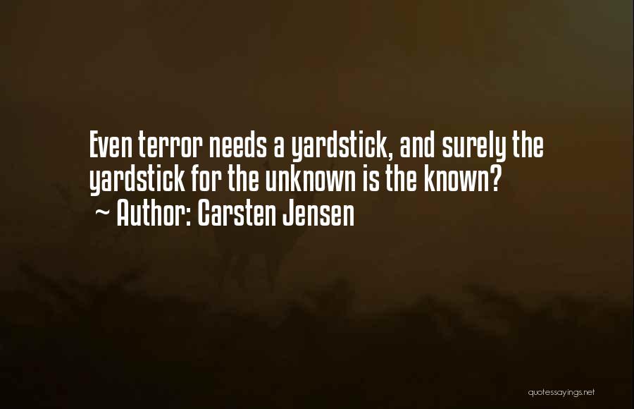 Known Unknown Quotes By Carsten Jensen