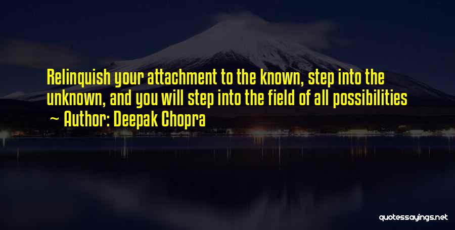 Known Unknown Quotes By Deepak Chopra