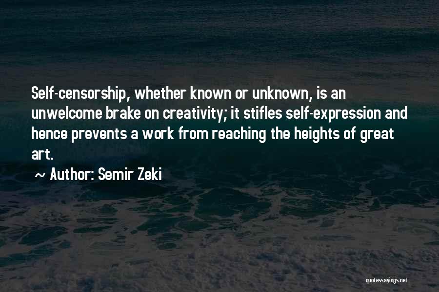 Known Unknown Quotes By Semir Zeki