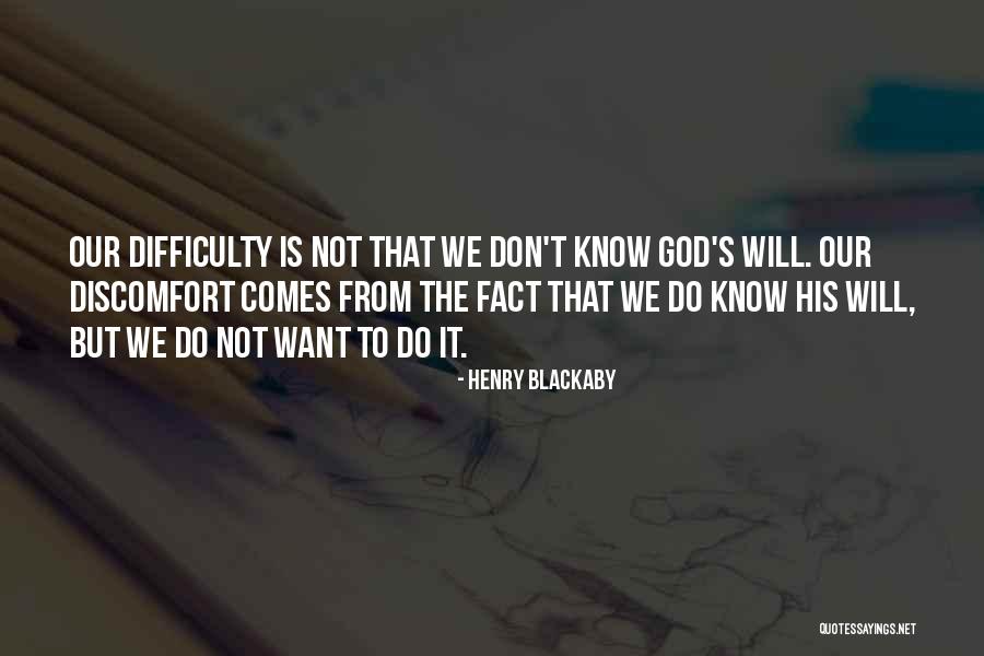 Knowns And Unknowns Quotes By Henry Blackaby