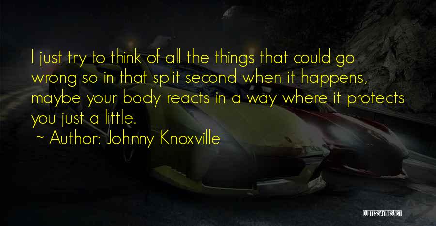 Knoxville Quotes By Johnny Knoxville