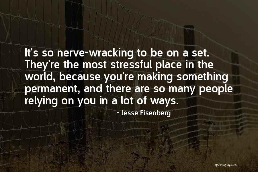 Knuckey Rd Quotes By Jesse Eisenberg Knuckey Rd Quotes By Jesse Eisenberg