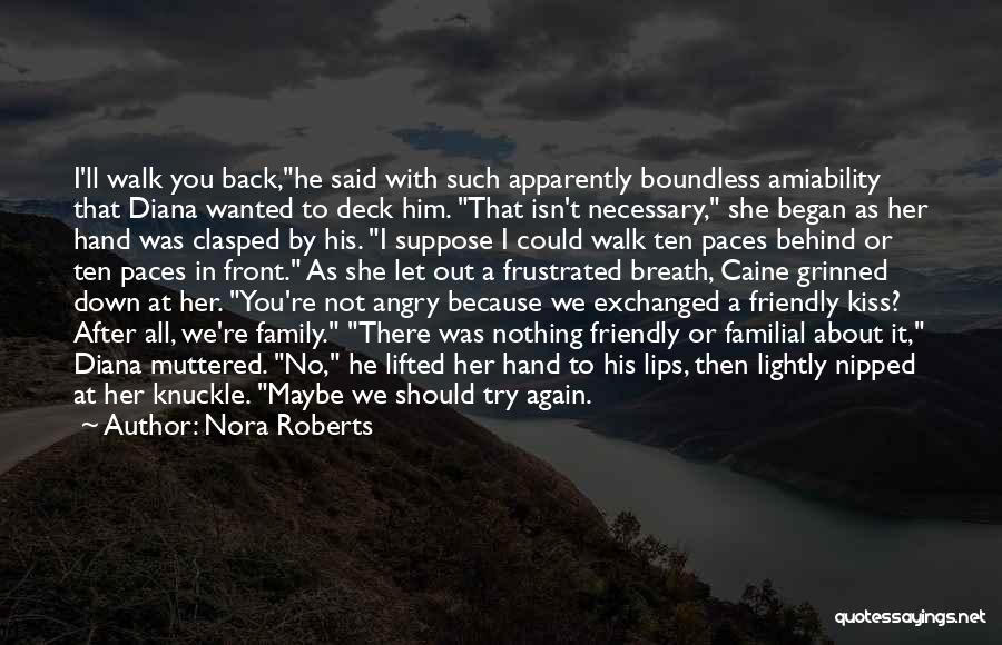 Knuckle Quotes By Nora Roberts