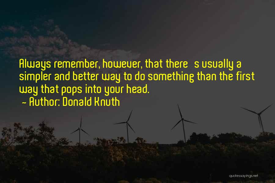 Knuth Quotes By Donald Knuth