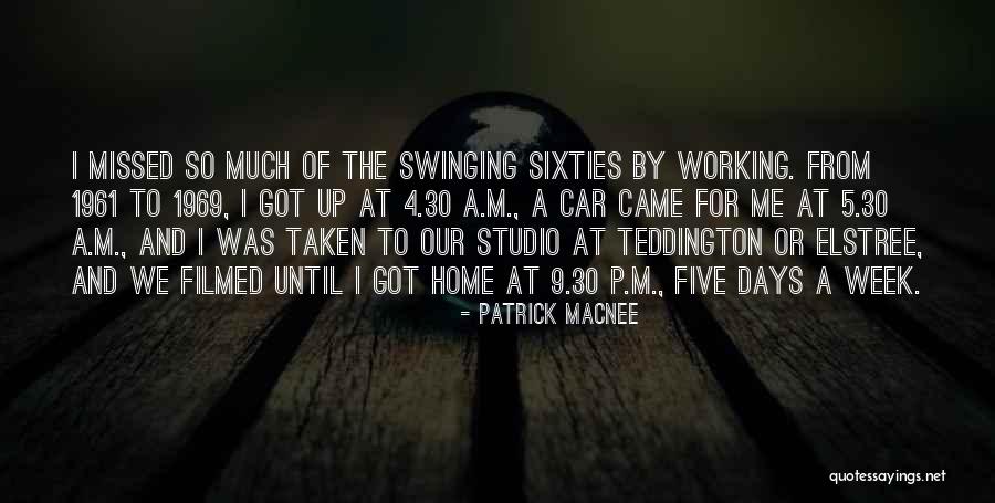Knyphausen Portrait Quotes By Patrick Macnee Knyphausen Portrait Quotes By Patrick Macnee
