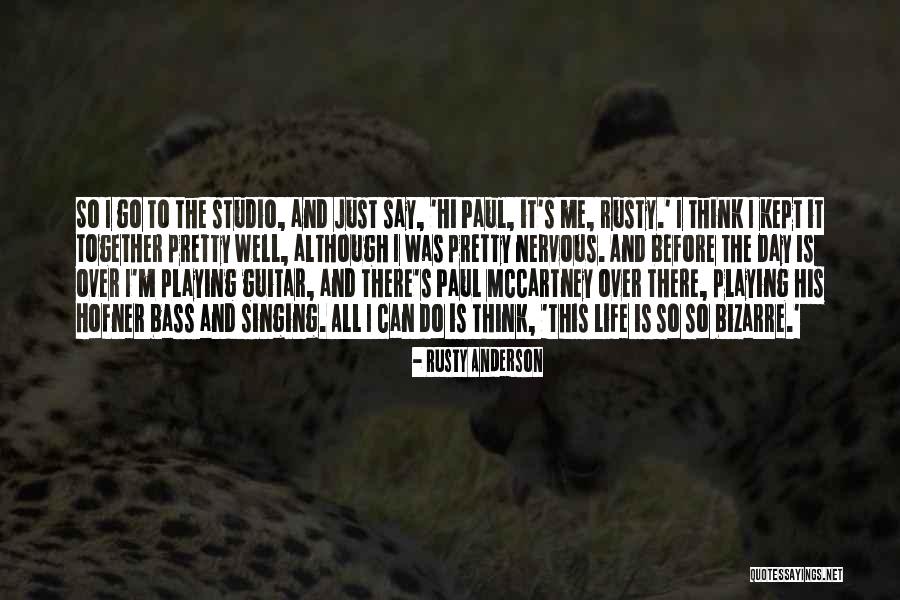 Ko Tunica Quotes By Rusty Anderson Ko Tunica Quotes By Rusty Anderson