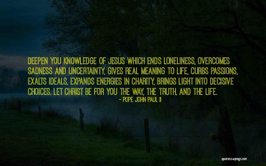 Kobacker Hospice Quotes By Pope John Paul II Kobacker Hospice Quotes By Pope John Paul II