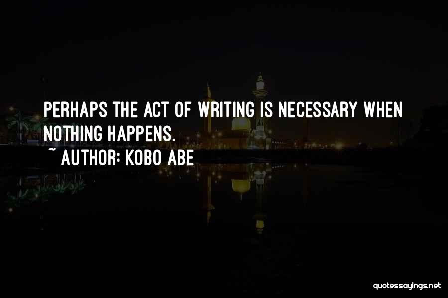 Kobo Abe Quotes 657486