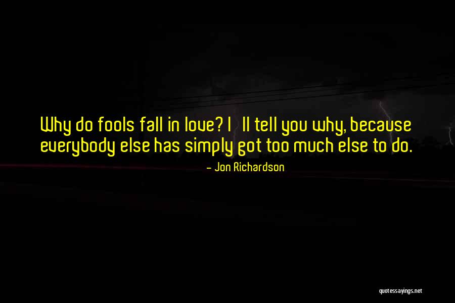 Kobya Fish Quotes By Jon Richardson Kobya Fish Quotes By Jon Richardson