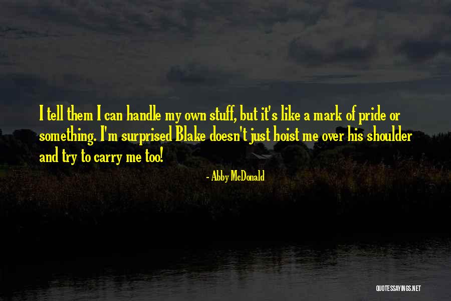 Kocherhans Utah Quotes By Abby McDonald Kocherhans Utah Quotes By Abby McDonald