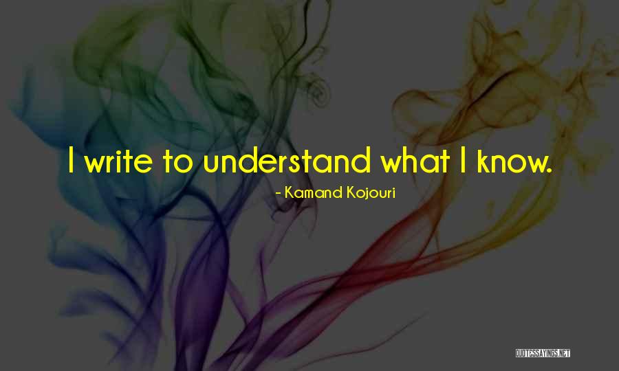 Kocic Jm Na Quotes By Kamand Kojouri