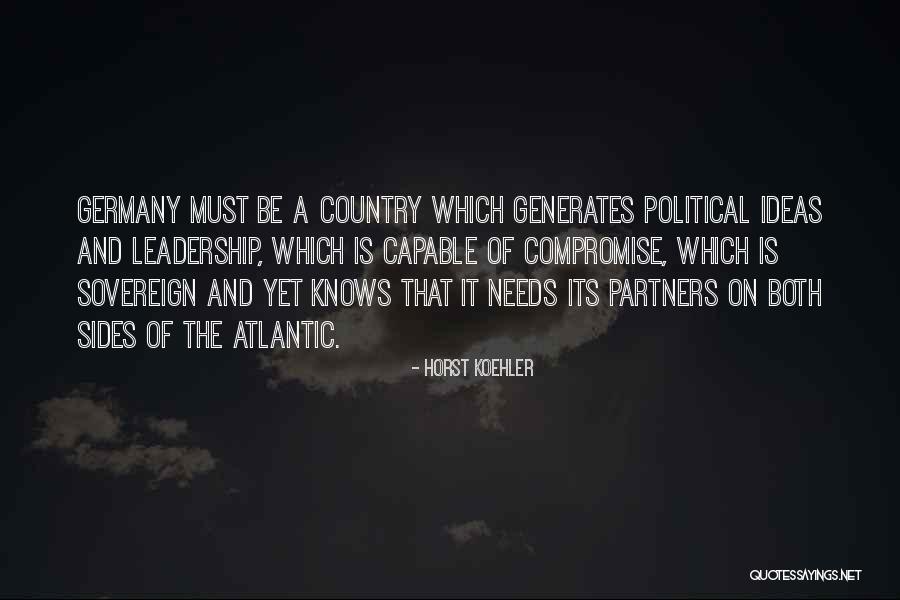 Koehler Quotes By Horst Koehler