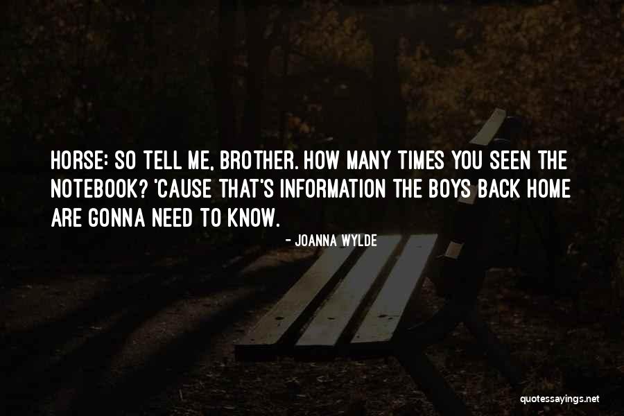 Koewler Barbara Quotes By Joanna Wylde Koewler Barbara Quotes By Joanna Wylde