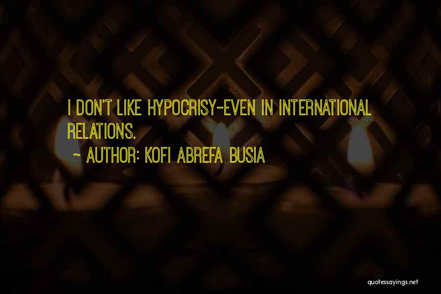 Kofi Busia Quotes By Kofi Abrefa Busia