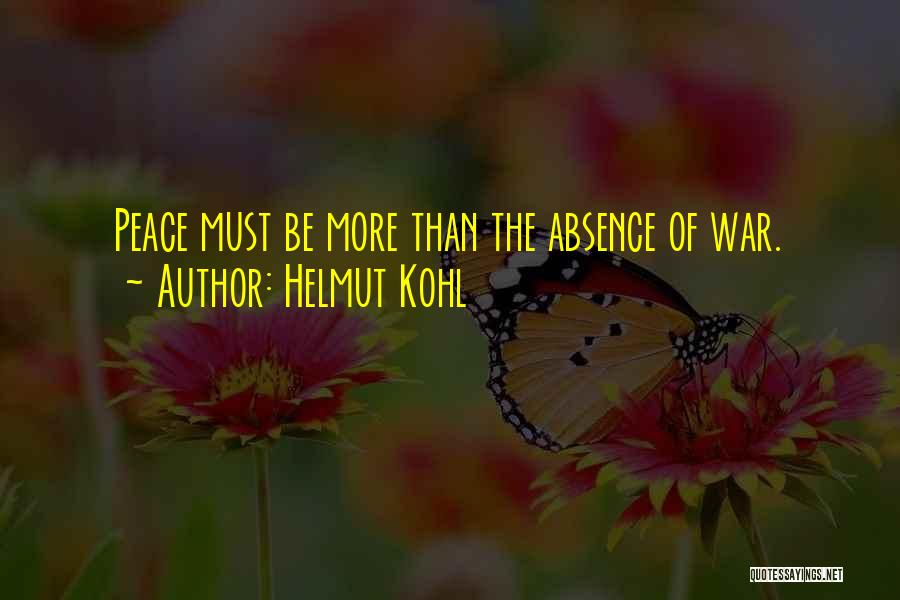 Kohl Quotes By Helmut Kohl