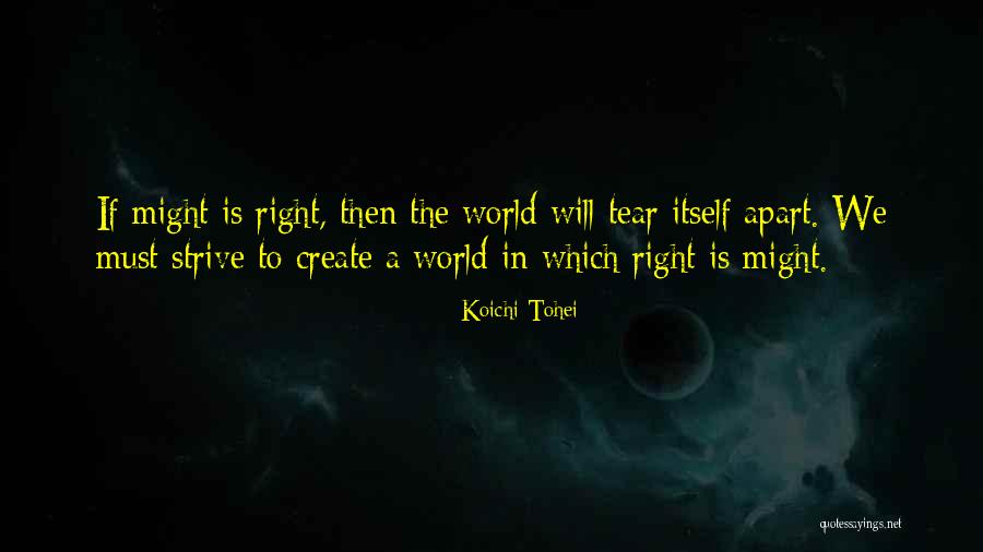 Koichi Tohei Quotes 2036105 Koichi Tohei Quotes 2036105