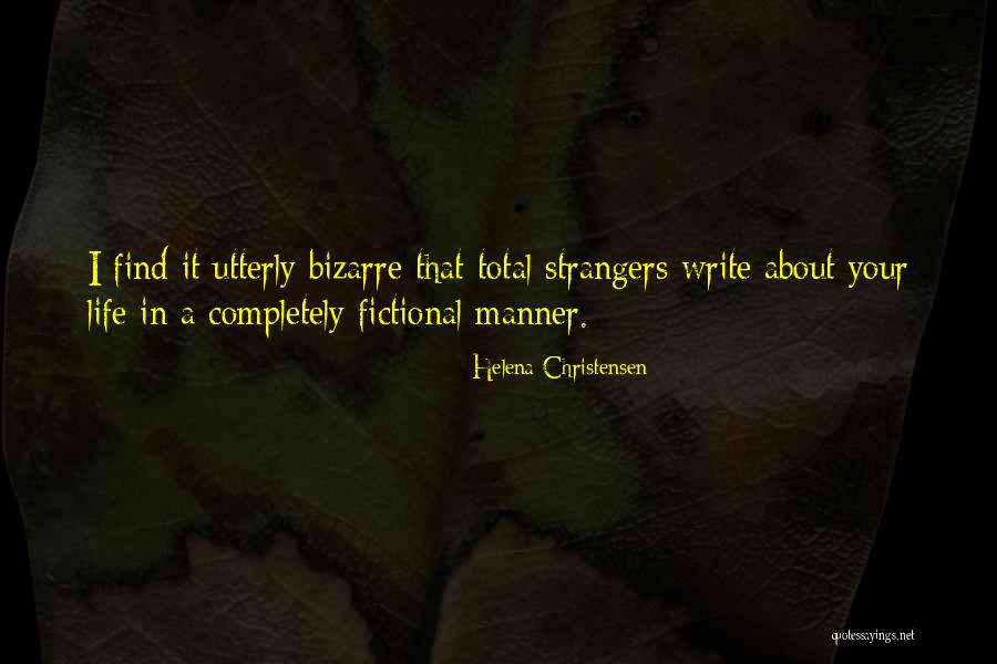 Koichiro Yoshihara Quotes By Helena Christensen Koichiro Yoshihara Quotes By Helena Christensen