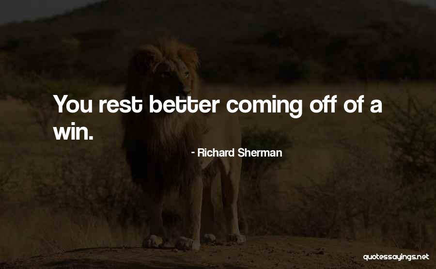 Kolari Vision Quotes By Richard Sherman Kolari Vision Quotes By Richard Sherman