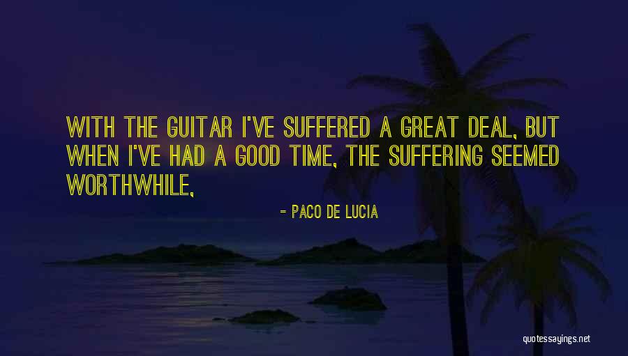 Kolby Hudson Quotes By Paco De Lucia