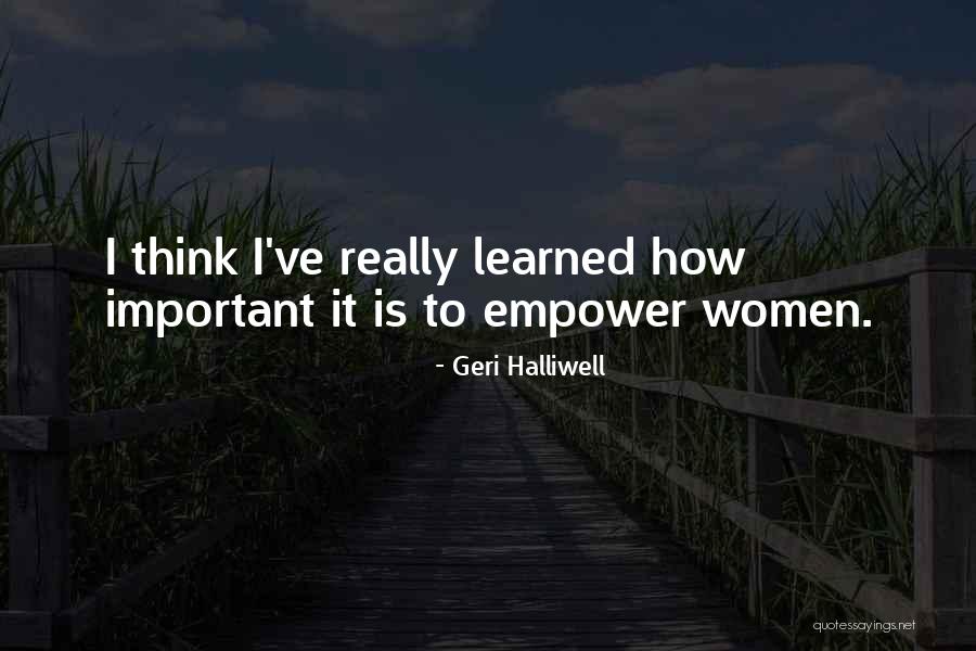 Kolesov Quotes By Geri Halliwell