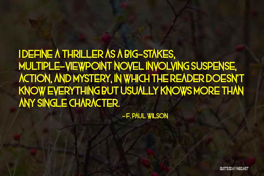 Koliopoulos A T Ta Quotes By F. Paul Wilson Koliopoulos A T Ta Quotes By F. Paul Wilson