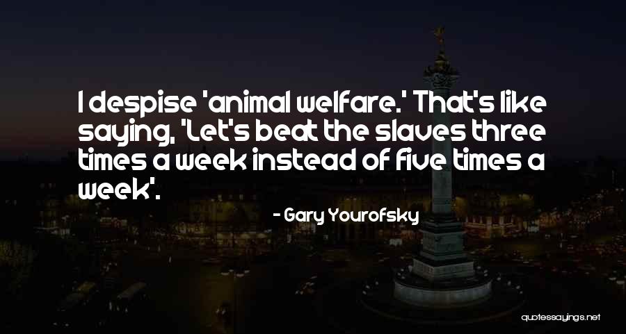 Kolpasan Quotes By Gary Yourofsky Kolpasan Quotes By Gary Yourofsky