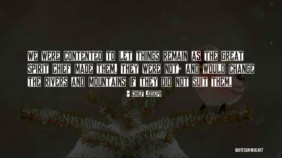 Kombinirani Vodomjer Quotes By Chief Joseph