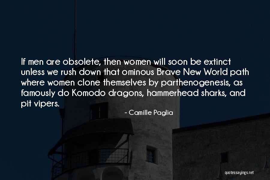 Komodo Quotes By Camille Paglia