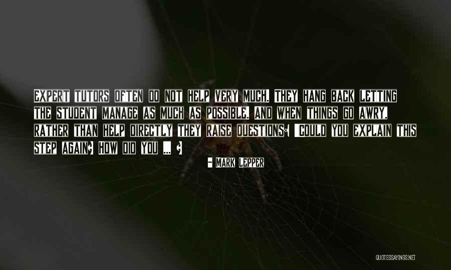 Kompleksitas Masalah Quotes By Mark Lepper Kompleksitas Masalah Quotes By Mark Lepper