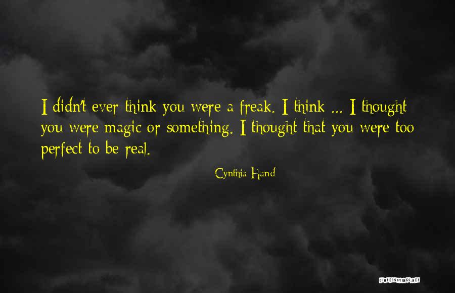 Kondaji Farjad Quotes By Cynthia Hand Kondaji Farjad Quotes By Cynthia Hand