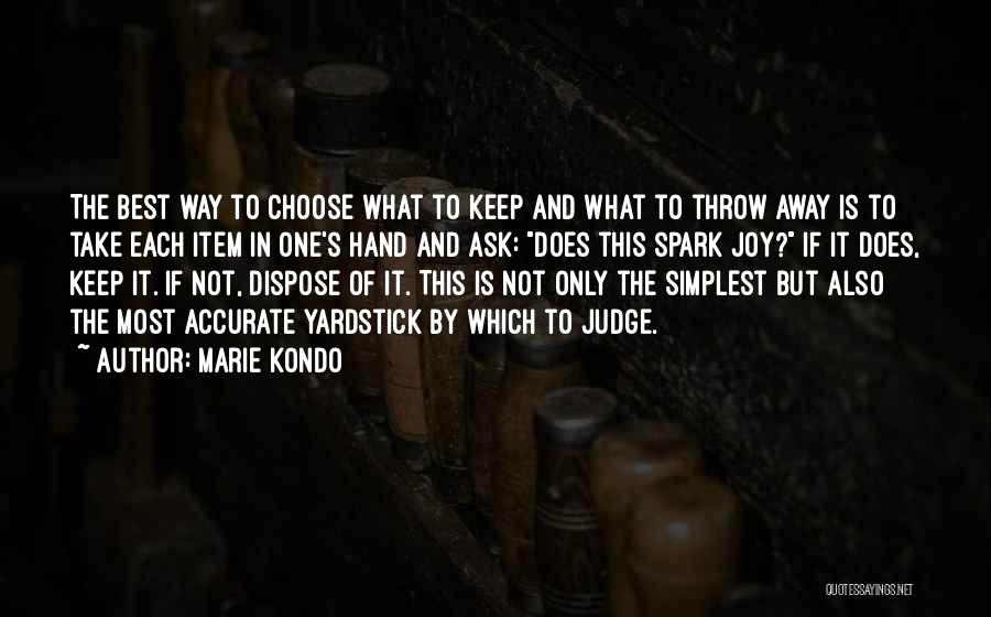 Kondo Quotes By Marie Kondo