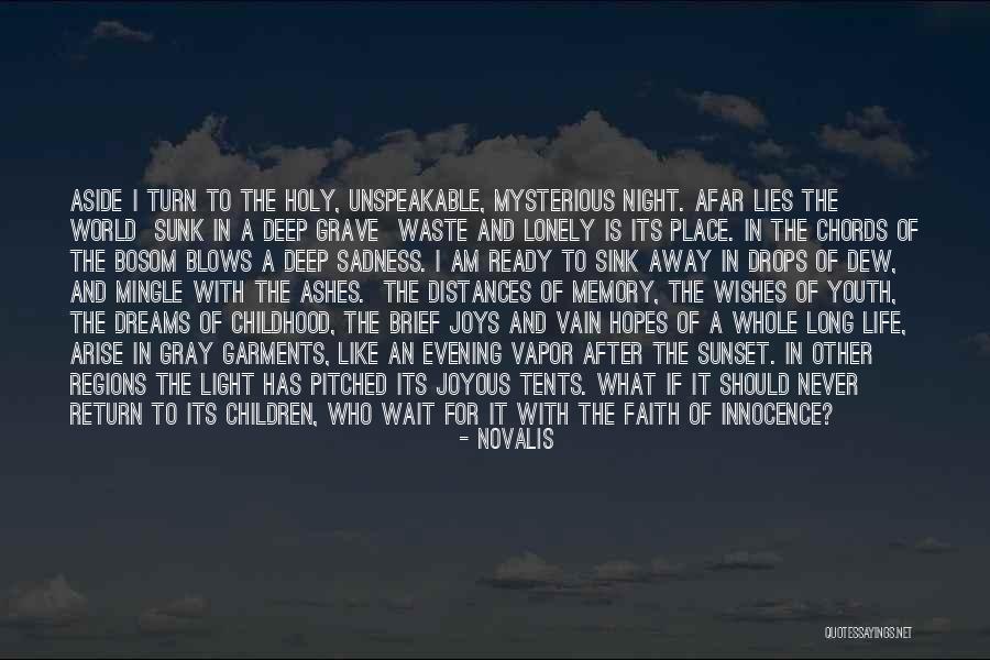 Konntest Quotes By Novalis Konntest Quotes By Novalis