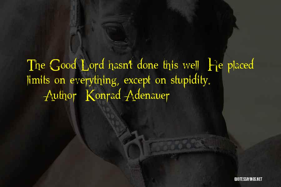 Konrad Adenauer Quotes 1143805