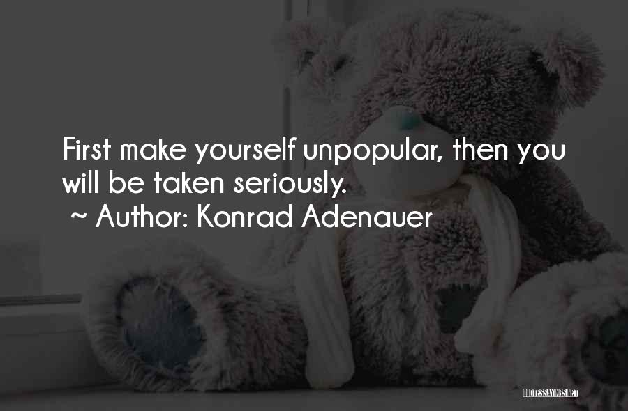 Konrad Adenauer Quotes 1148892