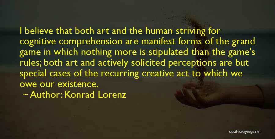 Konrad Lorenz Quotes 200314