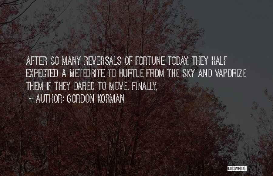 Konstas Md Quotes By Gordon Korman