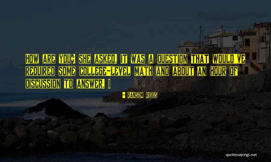 Konzentrationstest Quotes By Ransom Riggs Konzentrationstest Quotes By Ransom Riggs