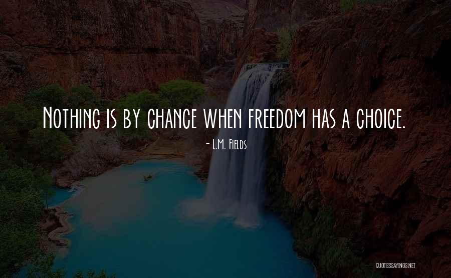Kopelman Chiropractic Quotes By L.M. Fields