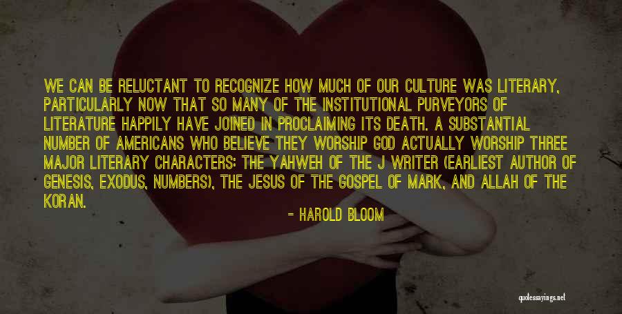 Koran Jesus Quotes By Harold Bloom Koran Jesus Quotes By Harold Bloom