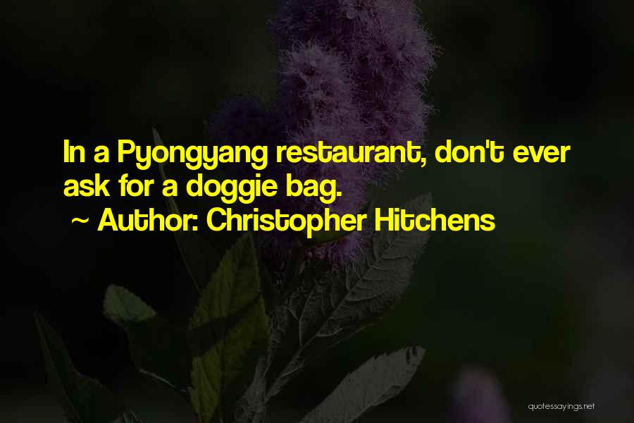 Korean Cuisine Quotes By Christopher Hitchens